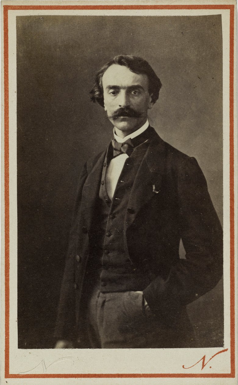 Portrait of Jean-Léon Gérôme by Photo studio Nadar.