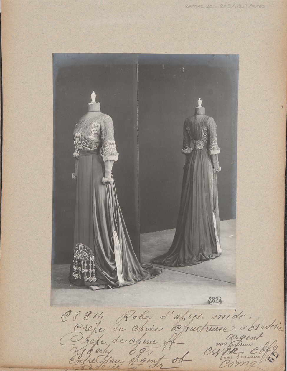 House of Worth, Afternoon Dress by Photographer French