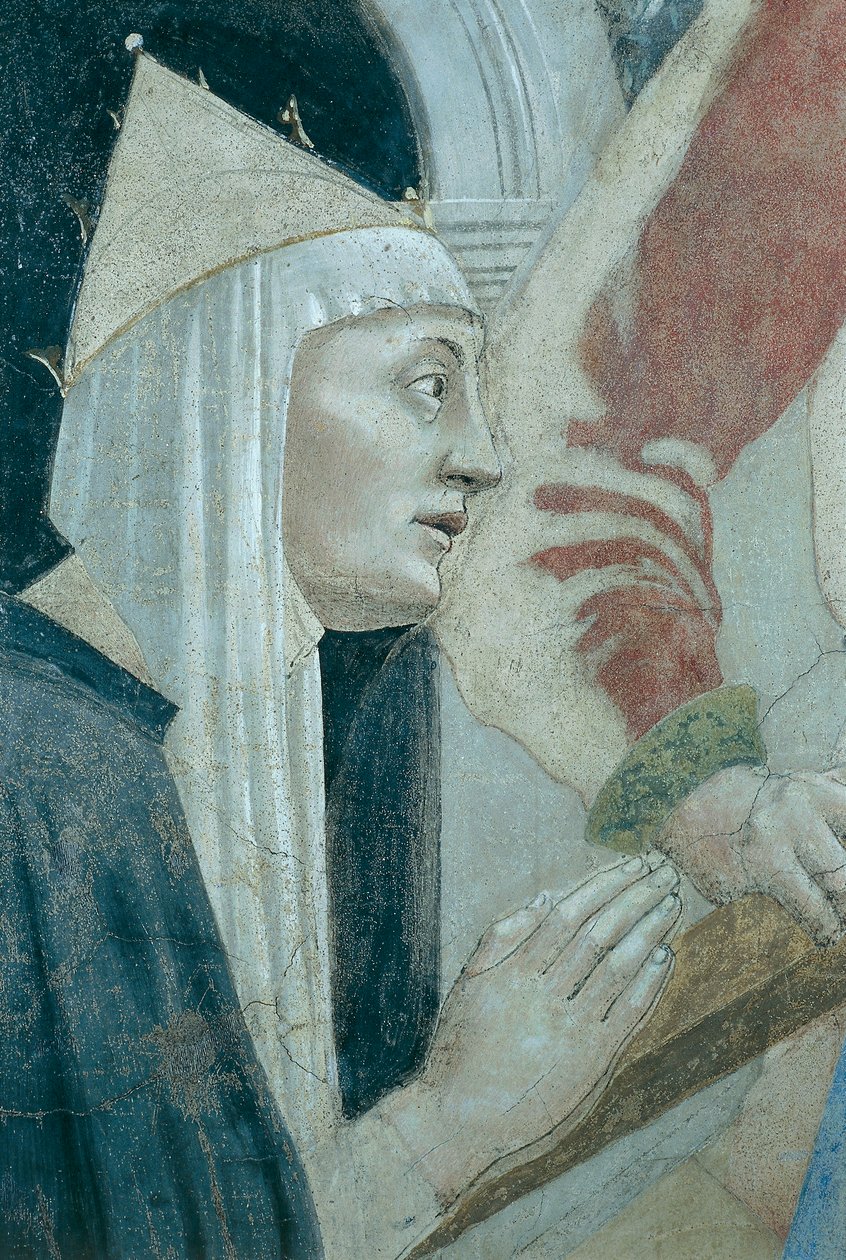 Discovery and verification of True Cross (detail) by Piero della Francesca