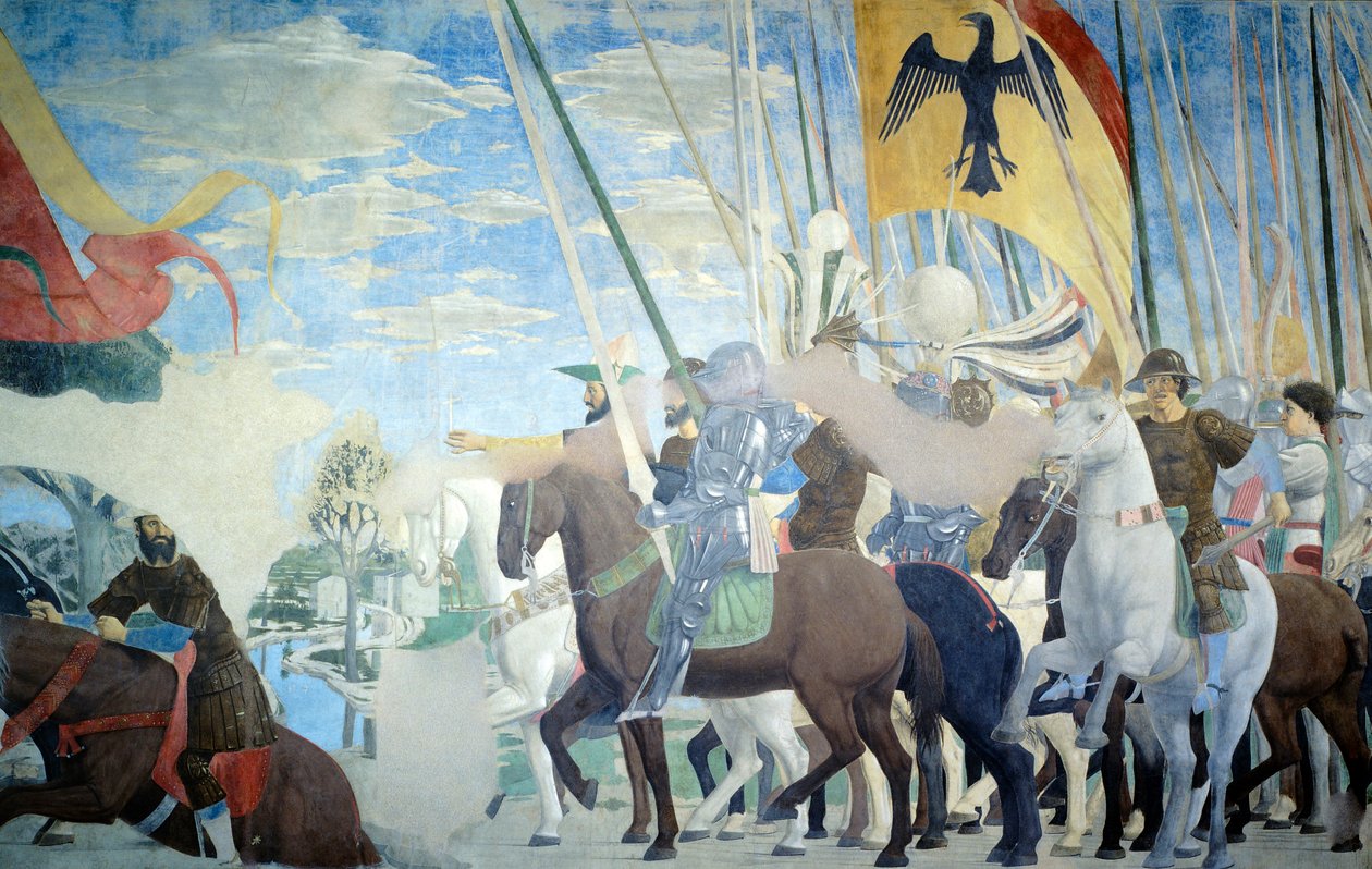 Victory of Constantine (detail) by Piero della Francesca