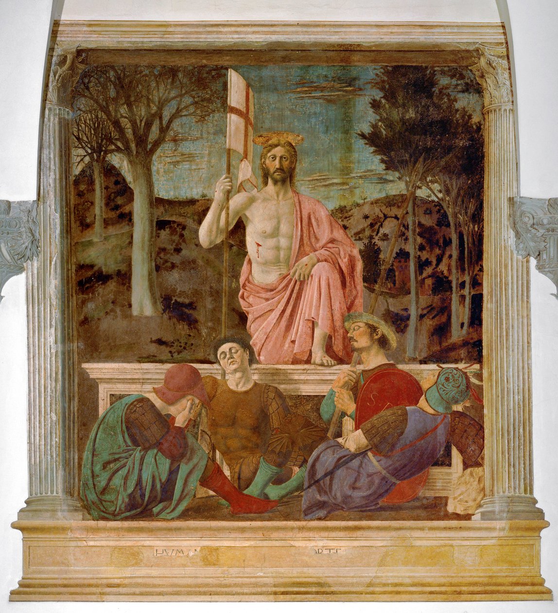 Resurrection by Piero della Francesca