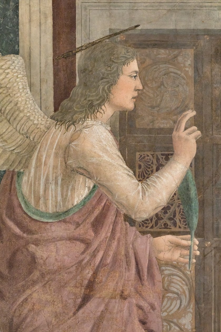 The Annunciation (detail) by Piero della Francesca