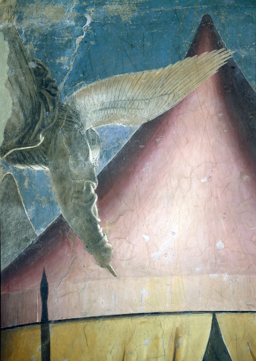 The Dream of Constantine (detail) by Piero della Francesca