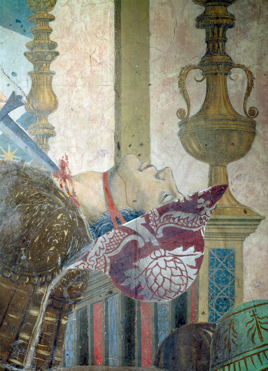 The Legend of the True Cross (detail) by Piero della Francesca