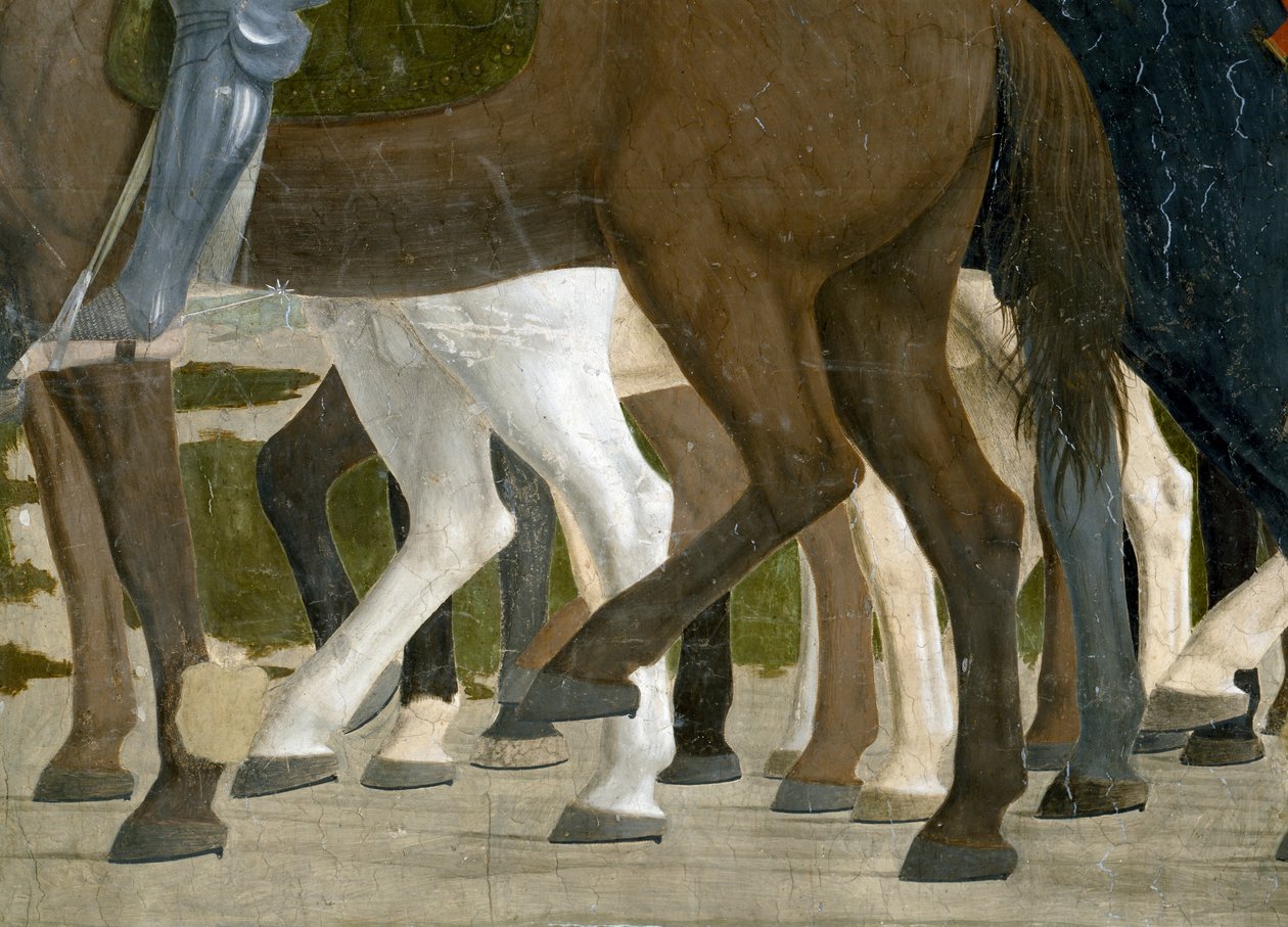 The Legend of the True Cross (detail) by Piero della Francesca