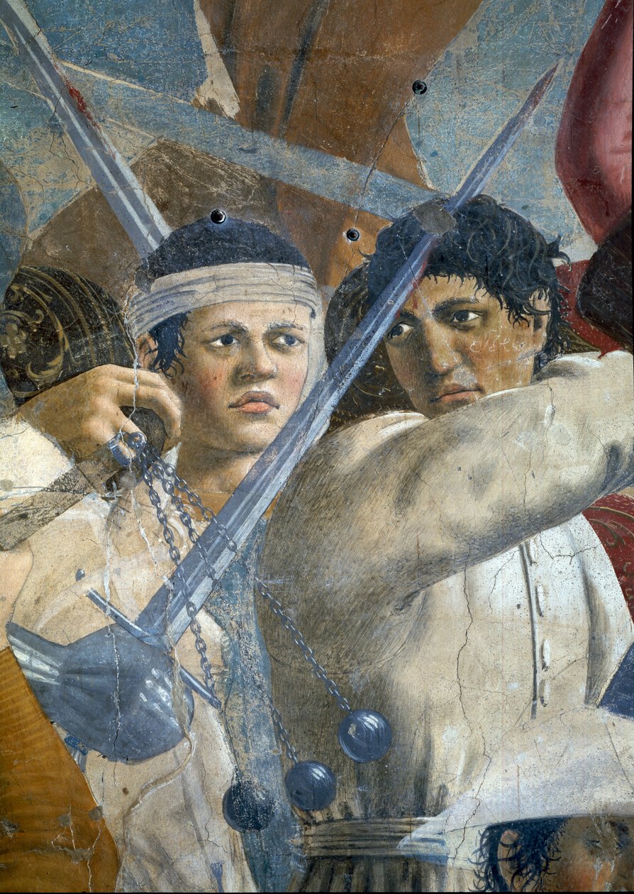 The Legend of the True Cross (detail) by Piero della Francesca
