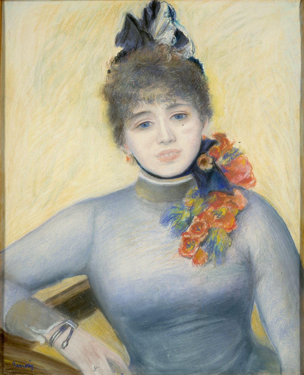 Caroline Rémy by Pierre Auguste Renoir