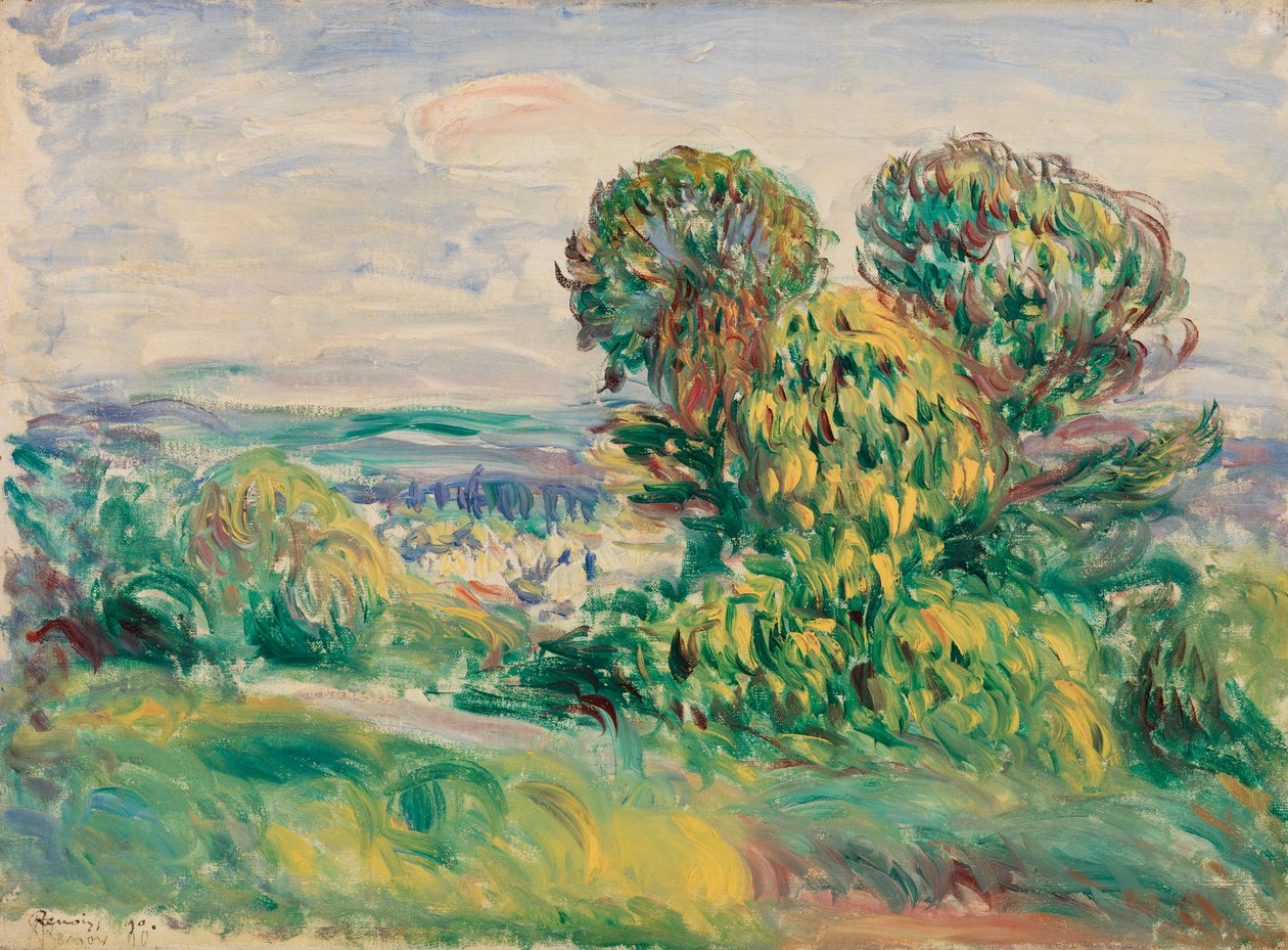 Landscape by Pierre-Auguste Renoir