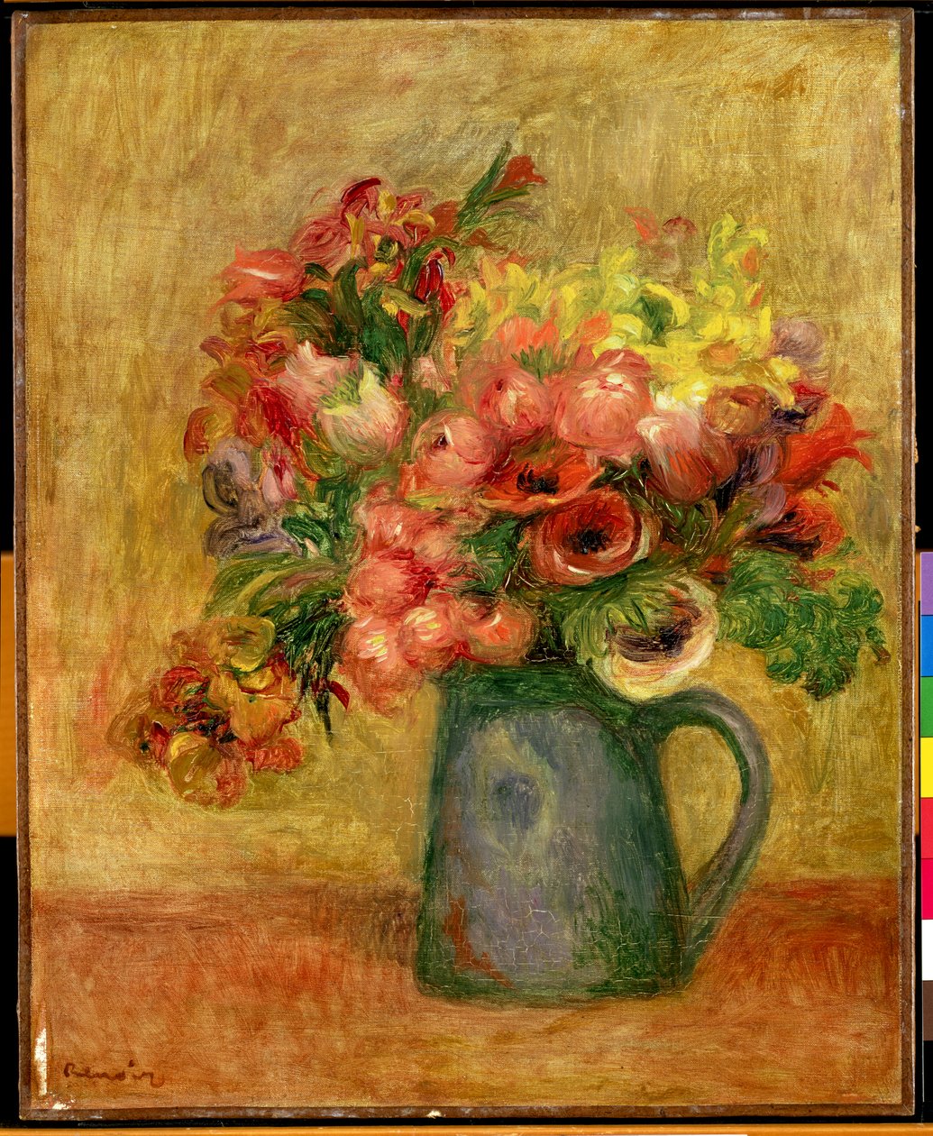 Pitcher of Flowers by Pierre-Auguste Renoir