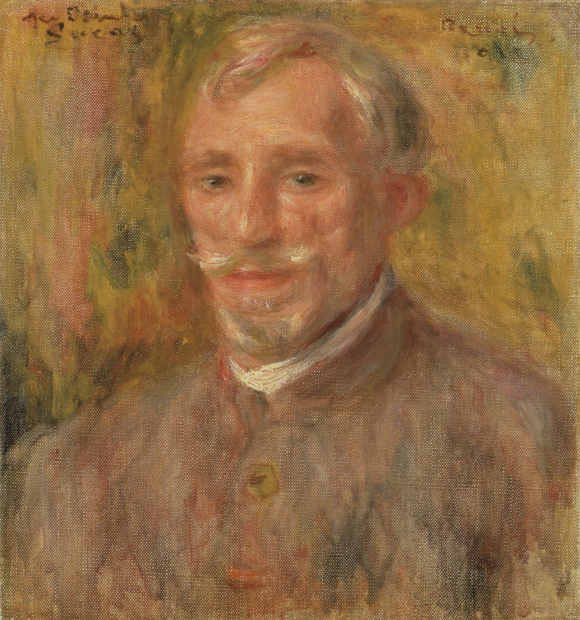 Portrait of Mr. Lucas by Pierre Auguste Renoir