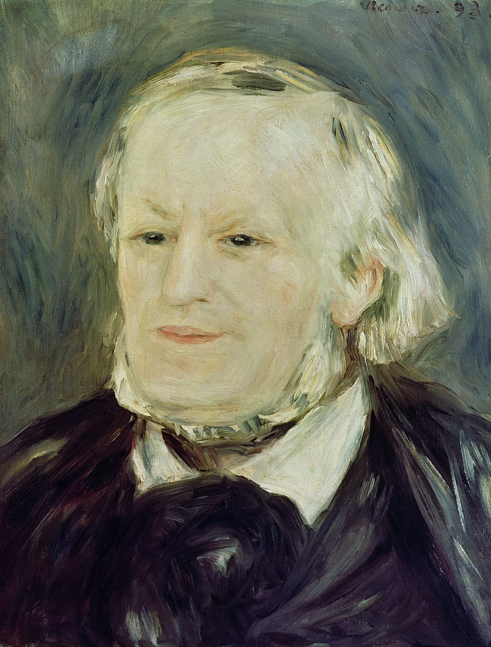 Portrait of Richard Wagner by Pierre-Auguste Renoir