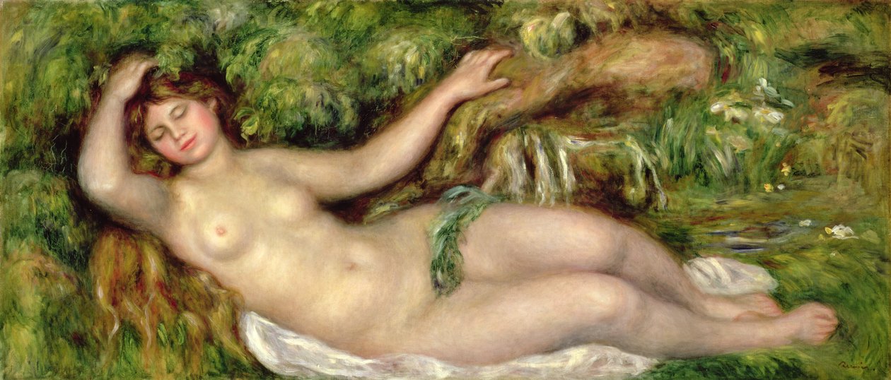 Reclining Nude by Pierre-Auguste Renoir