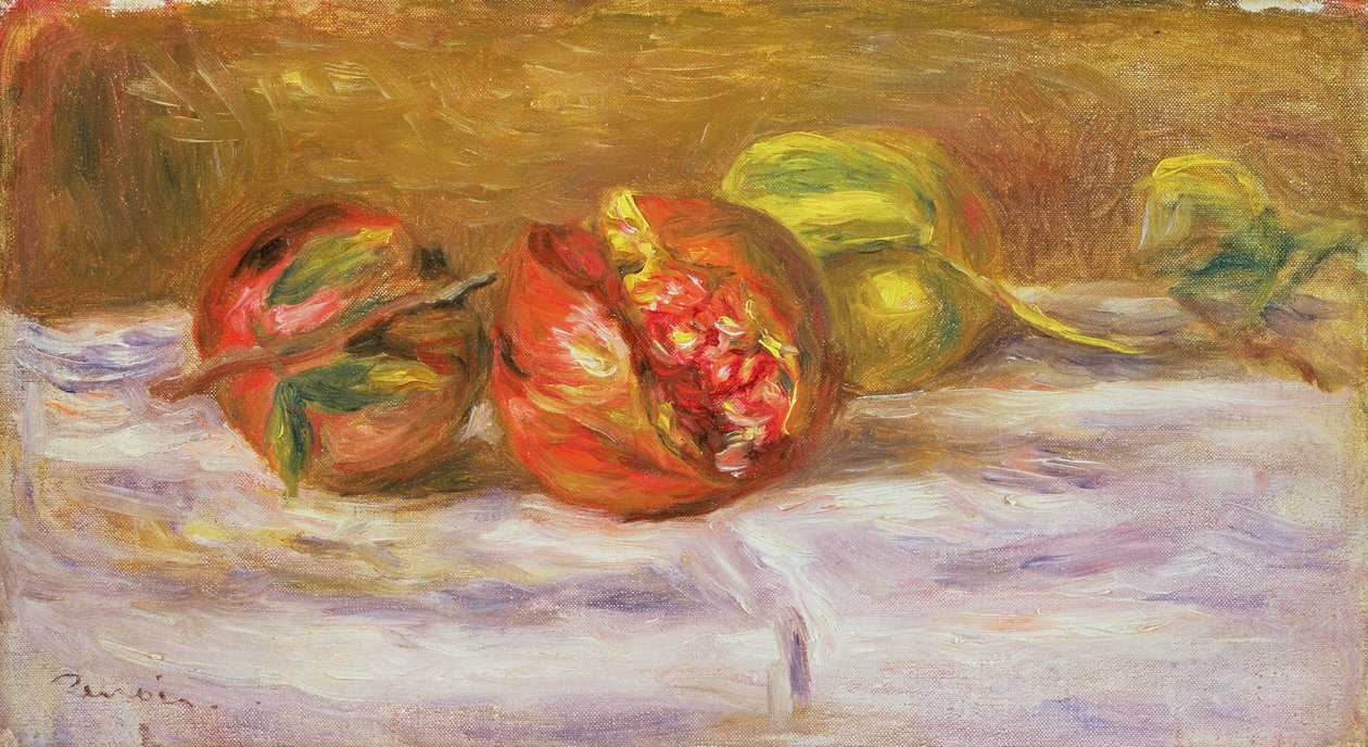 Two Pomegranates by Pierre-Auguste Renoir