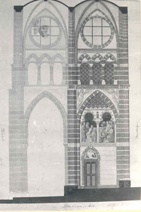 Design for the Interior of the Sint-Martinuskerk in Sneek by Pierre Cuypers