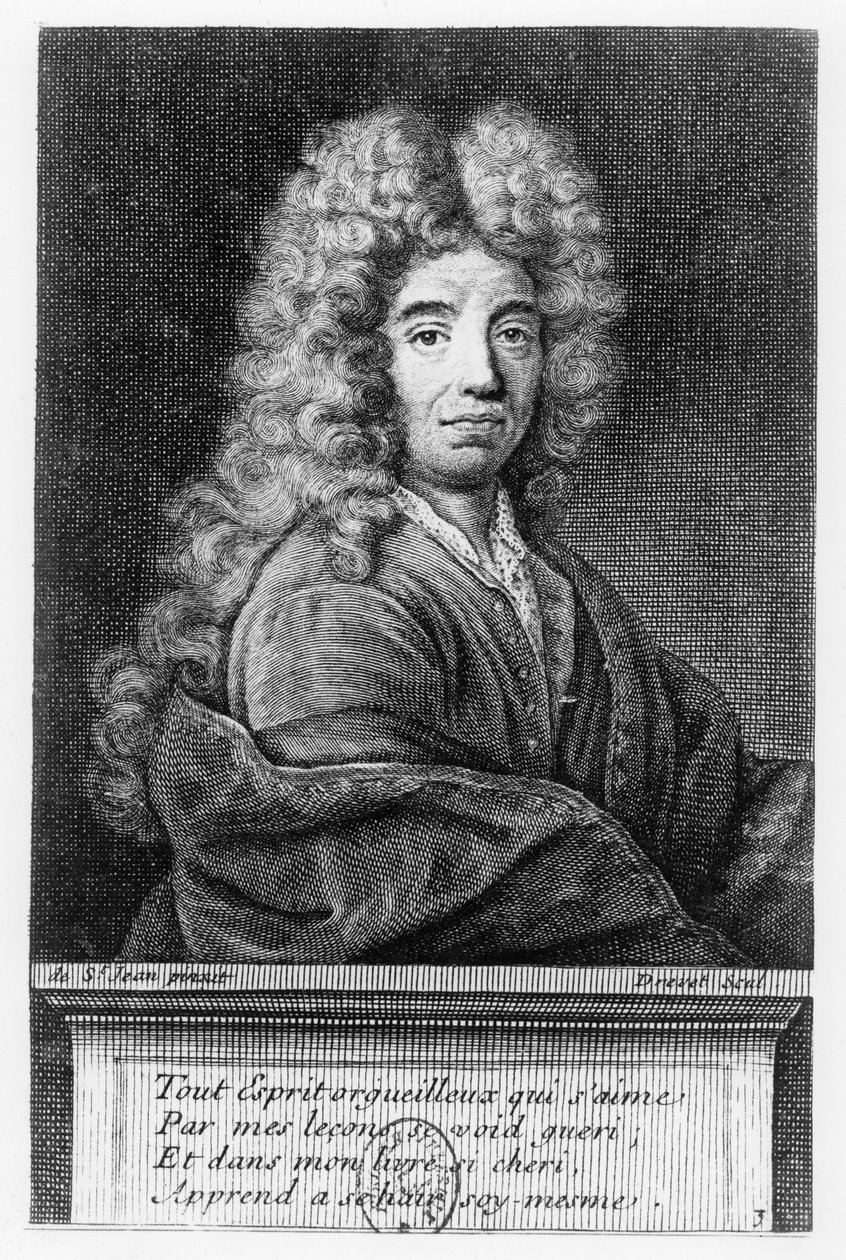 Jean de La Bruyere by Pierre-Imbert Drevet
