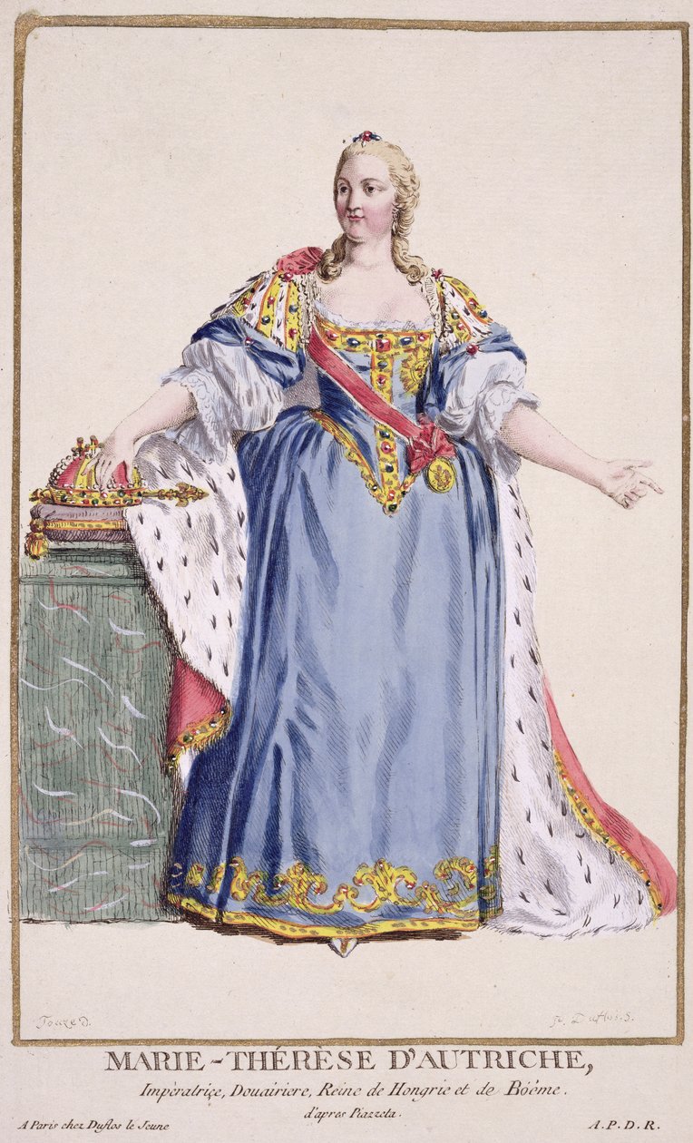 Maria Theresa Empress of Austria, from 