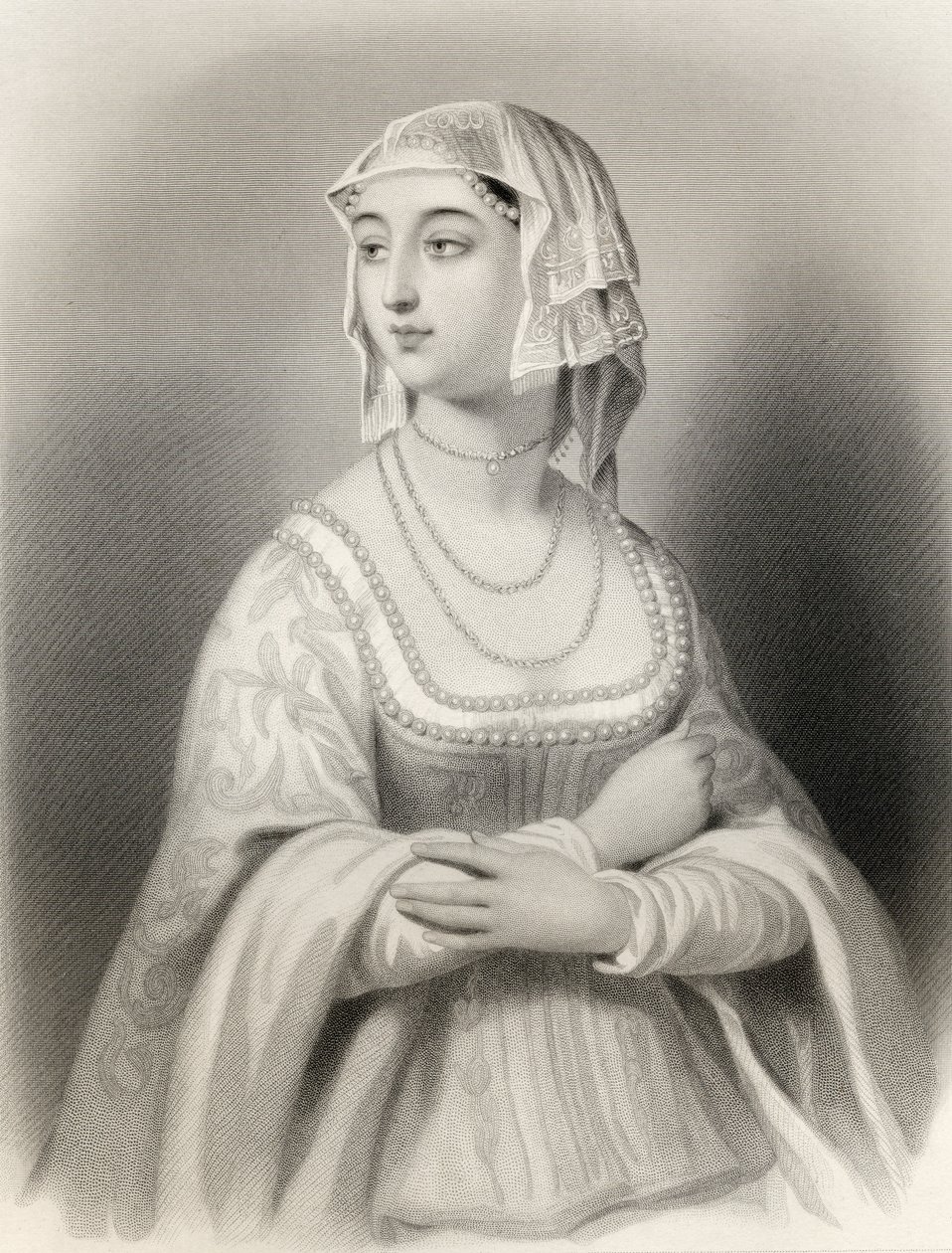 Margaret of Anjou (1429-82) Illustration from 