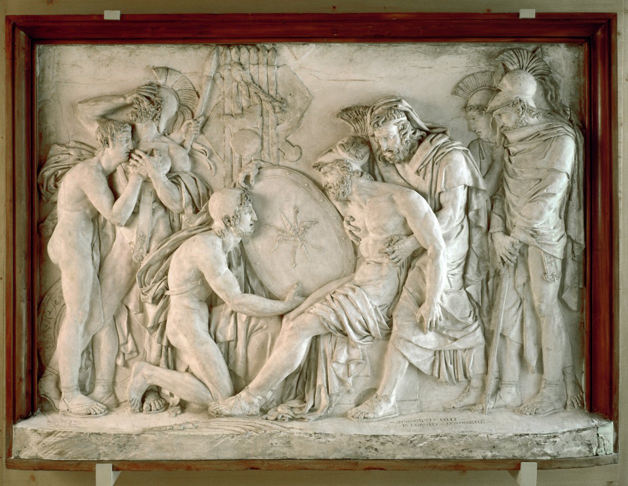 The Death of Achilles by Pierre Jean David d