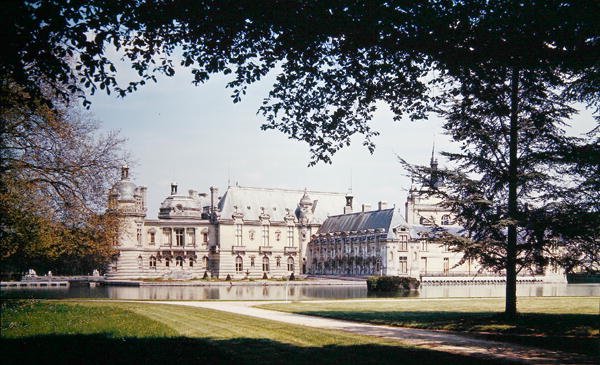 View of the Grand and Petit Chateau by Pierre and Bullant Daumet