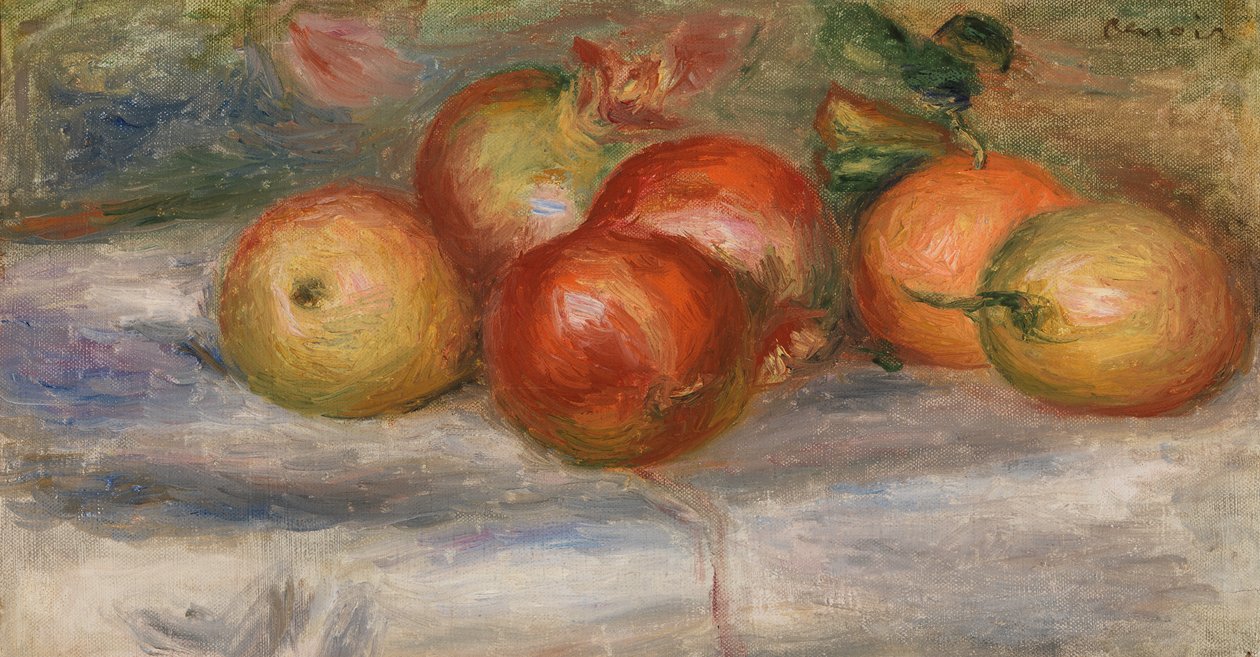 Apples, Orange, and Lemon by Pierre-Auguste Renoir