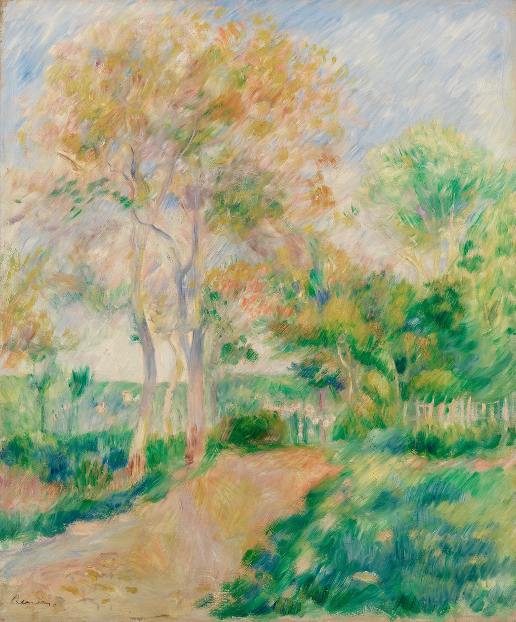 Autumn Landscape by Pierre-Auguste Renoir