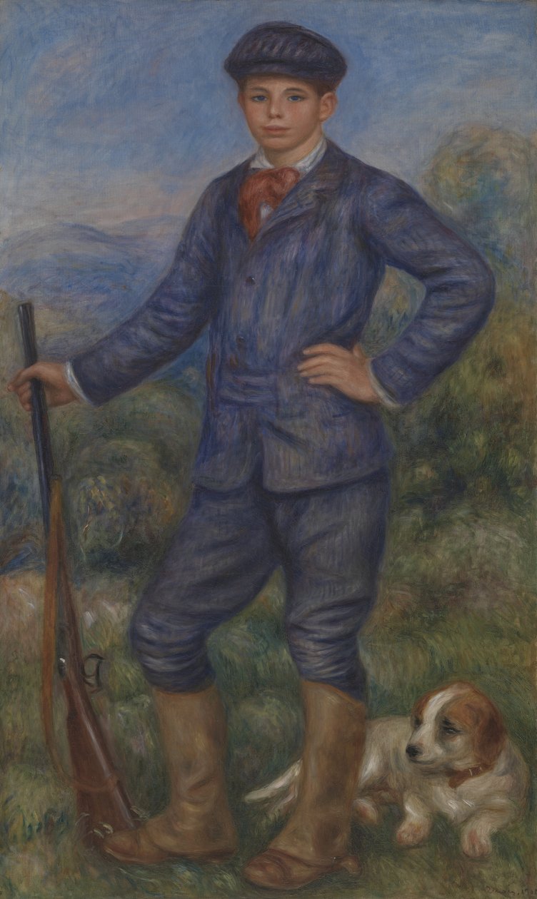 Jean as a Huntsman by Pierre-Auguste Renoir