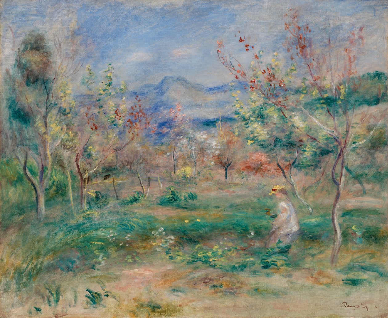 Landscape by Pierre-Auguste Renoir
