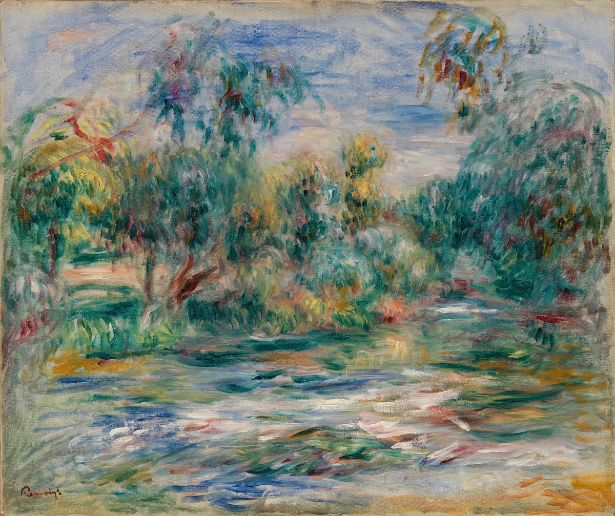 Landscape by Pierre-Auguste Renoir