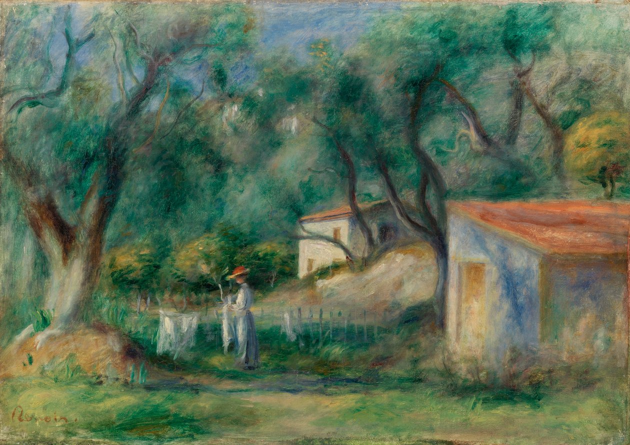 Le Cannet by Pierre-Auguste Renoir