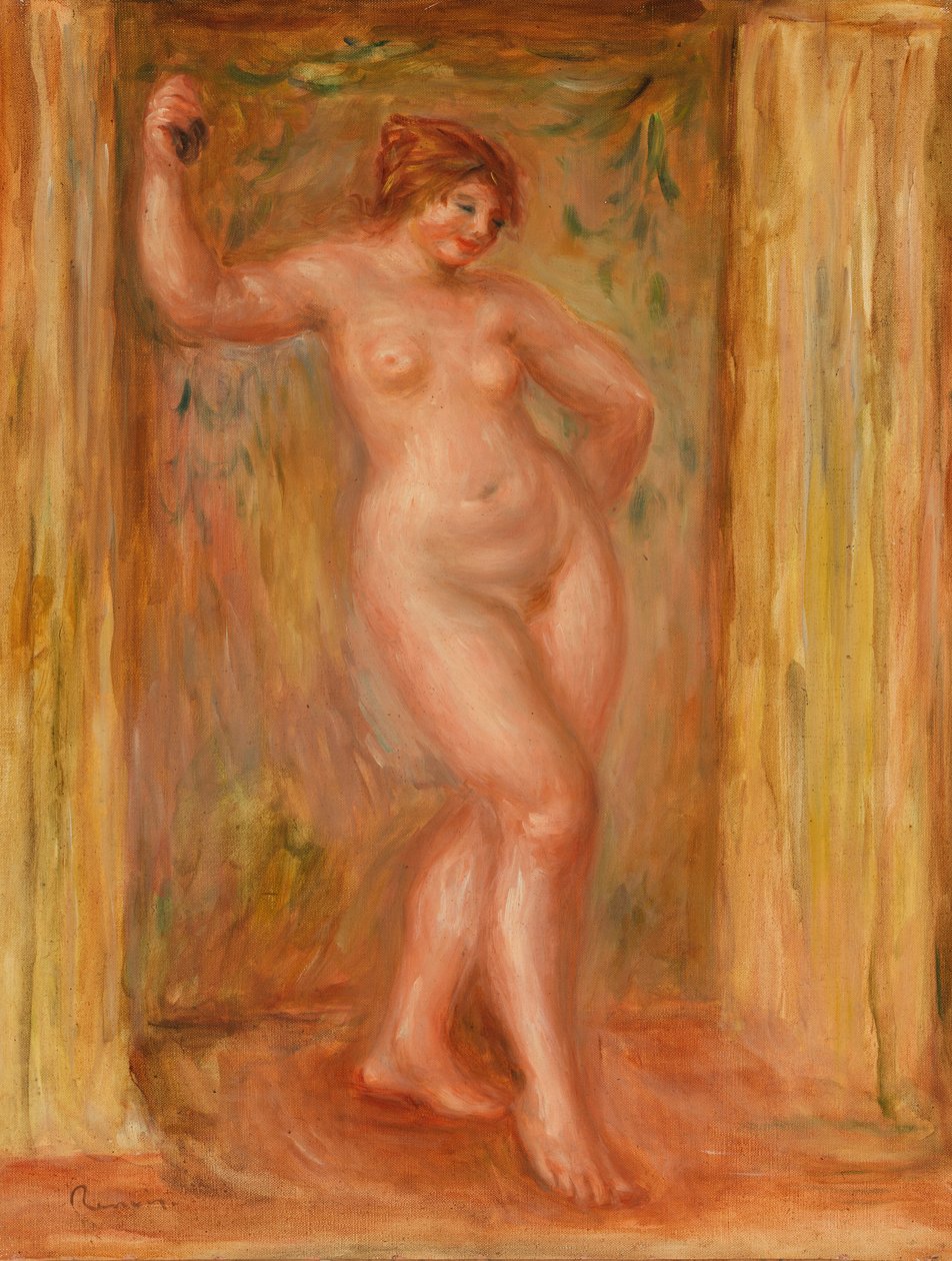 Nude with Castanets by Pierre-Auguste Renoir