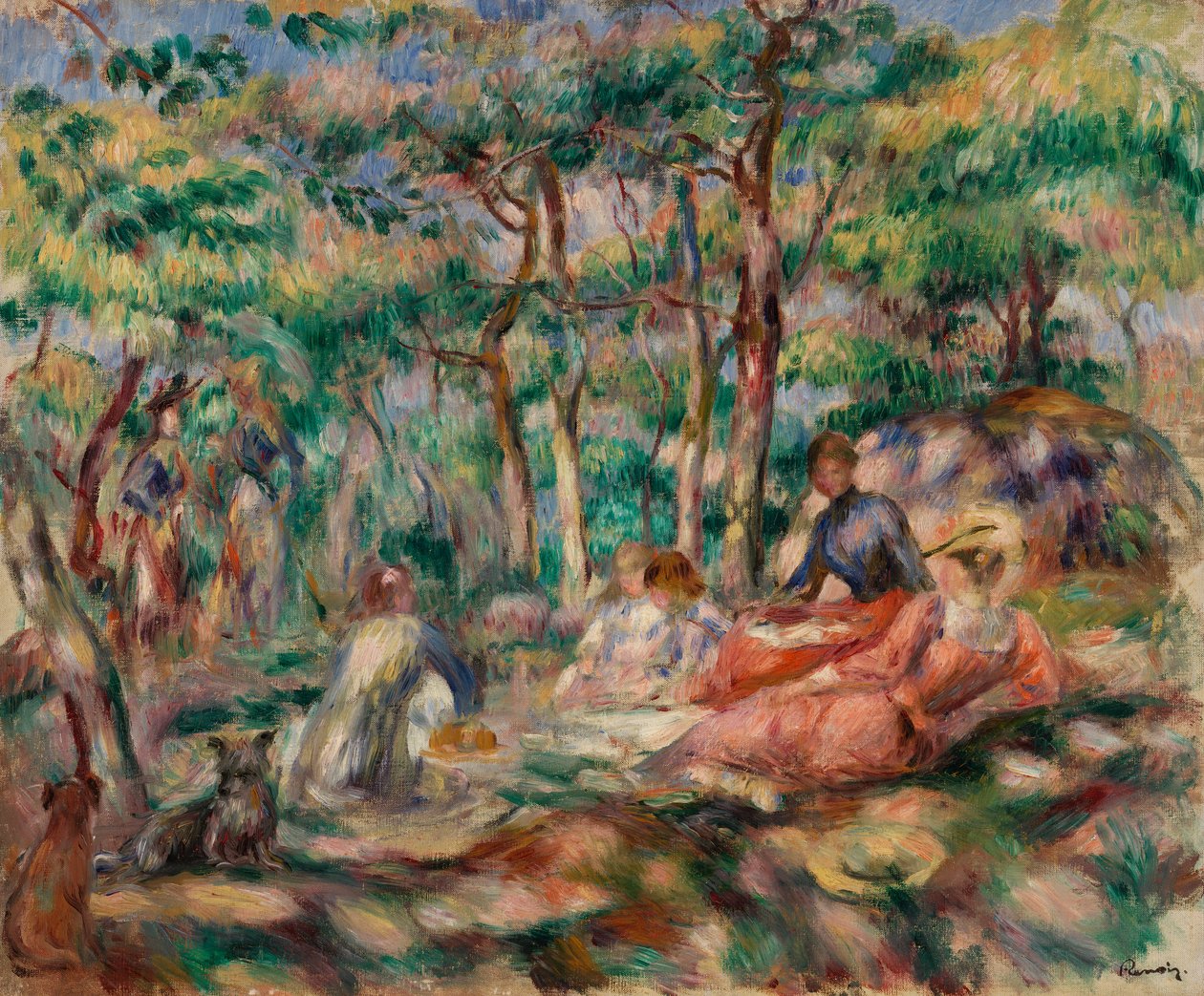 Picnic (Luncheon on the Grass) by Pierre-Auguste Renoir