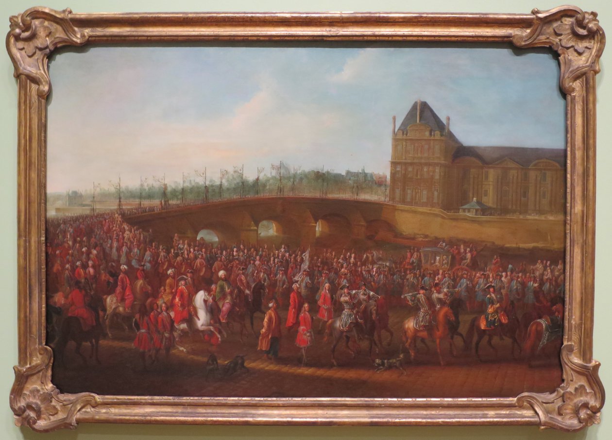 The Ceremonial Procession of Mehemet Effendi, Ambassador from the ...
