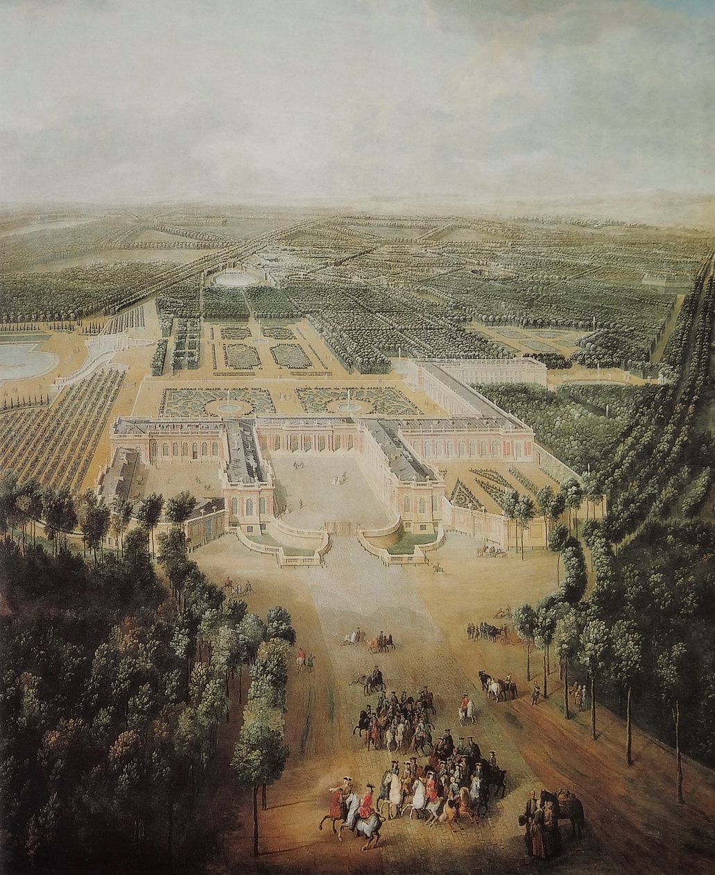 Louis XV as a Child Riding Near the Grand Trianon by Pierre-Denis Martin