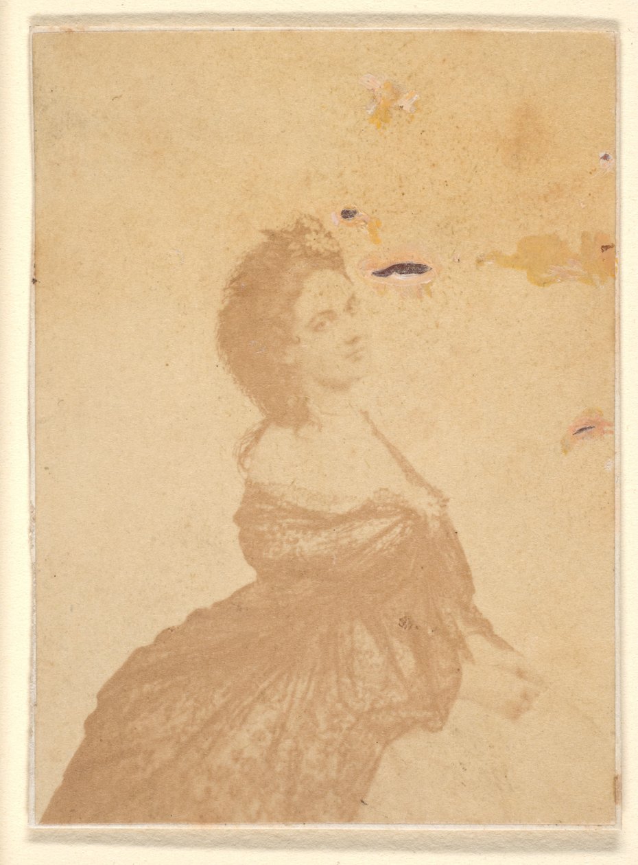 The Lace Shawl by Pierre-Louis Pierson