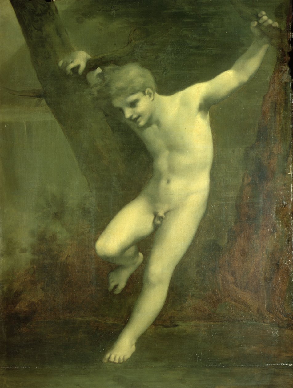 Young Zephyr balancing above water by Pierre-Paul Prudhon