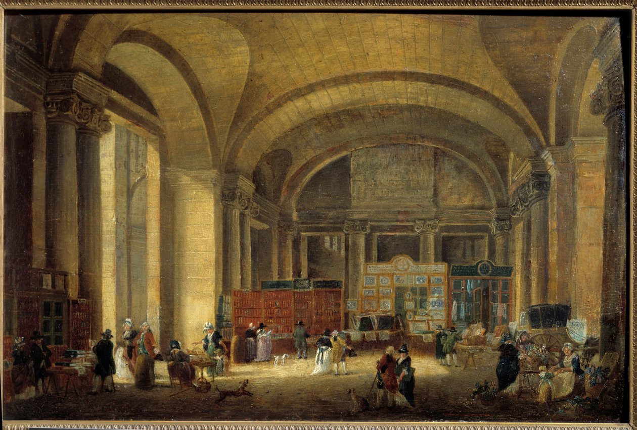 Window of the Louvre East Coast: Print Shops by Pierre-Antoine Demachy