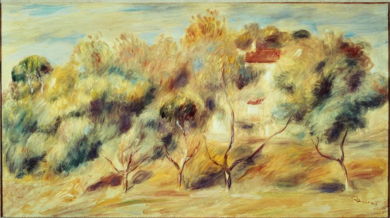 Cagnes by Pierre Auguste Renoir