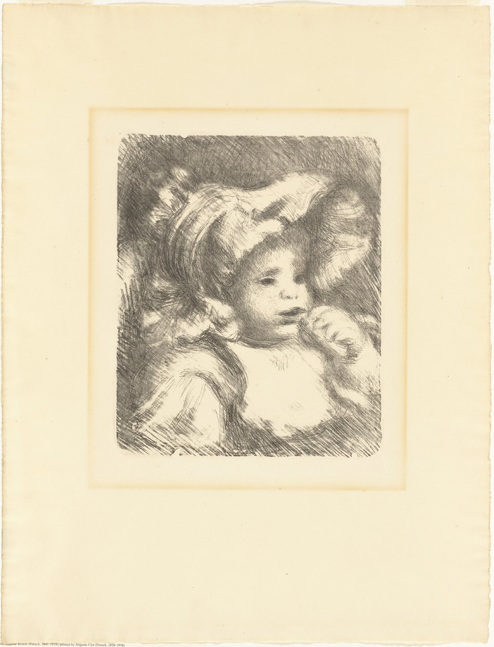 Child with a Biscuit (Jean Renoir) by Pierre Auguste Renoir