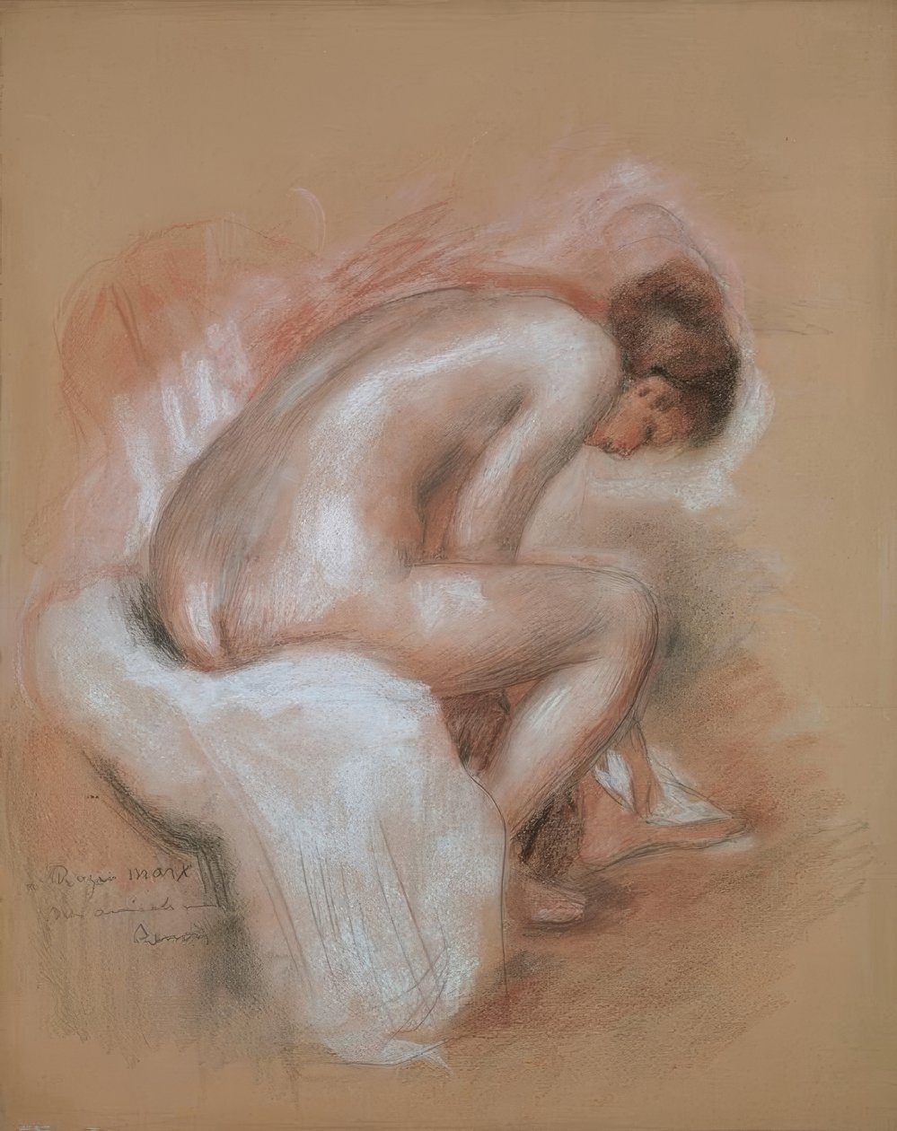 The Toilette by Pierre-Auguste Renoir