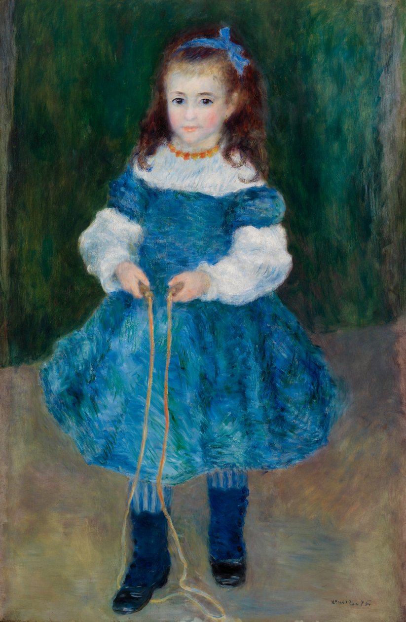 Girl with a Jump Rope by Pierre-Auguste Renoir