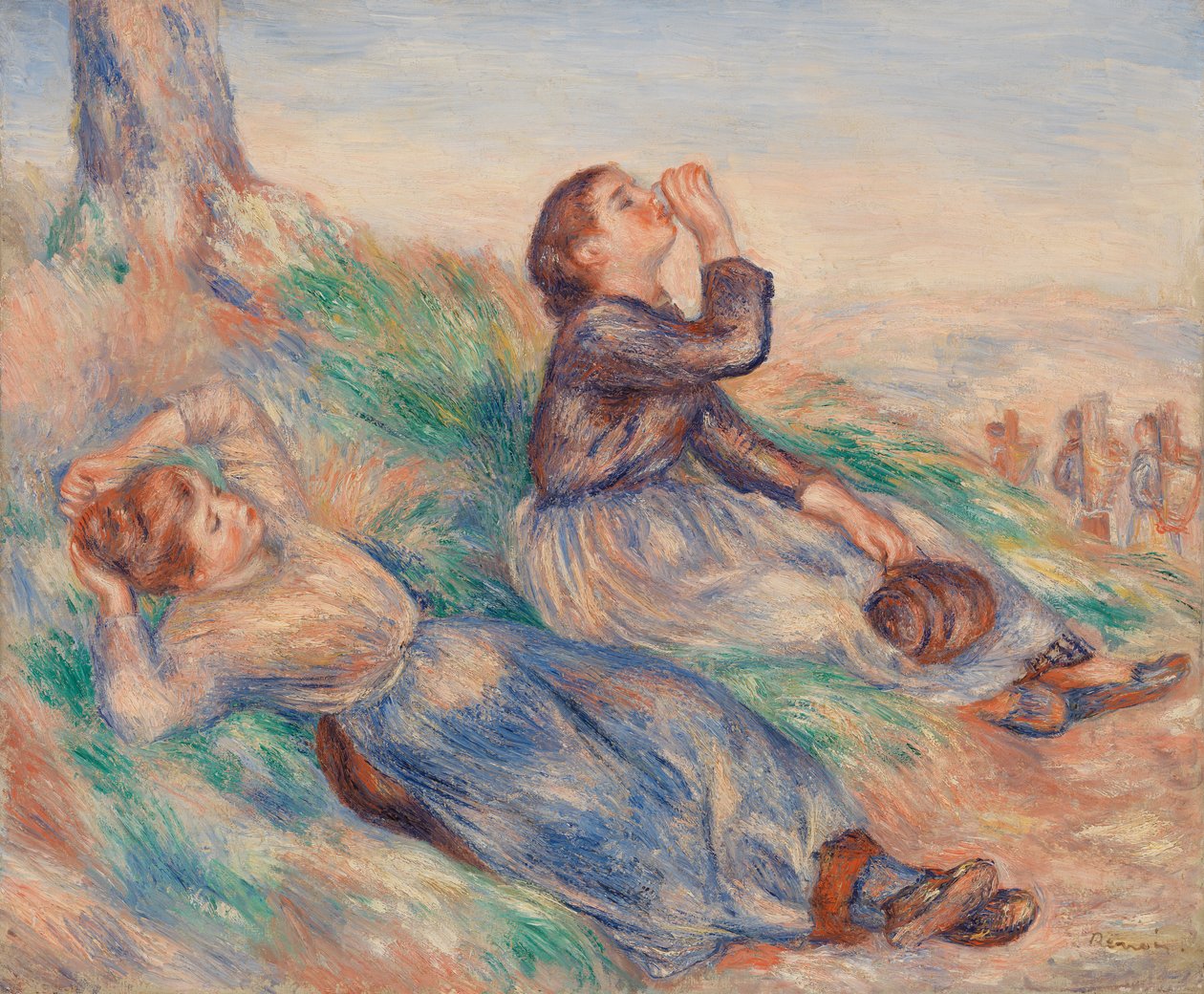 Grape Gatherers by Pierre-Auguste Renoir