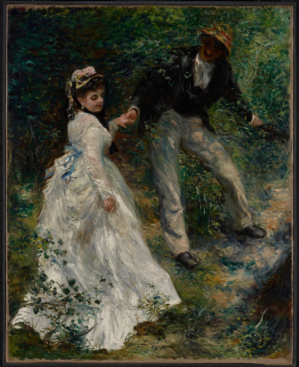 La Promenade by Pierre-Auguste Renoir
