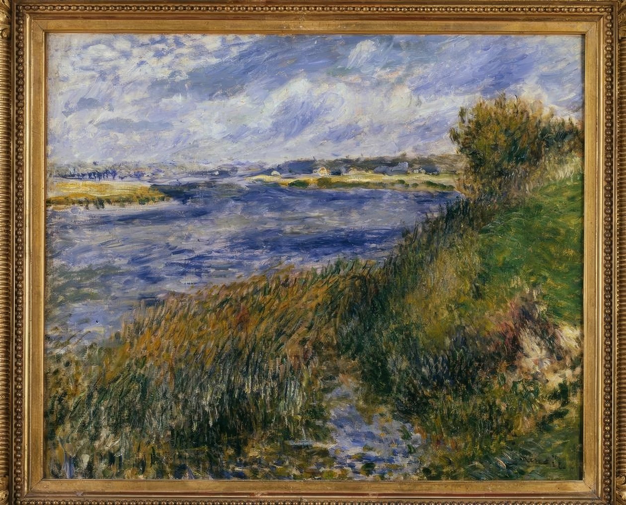 The Seine at Champrosay by Pierre-Auguste Renoir