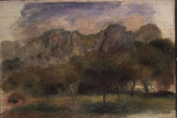 Les Alpilles by Pierre-Auguste Renoir