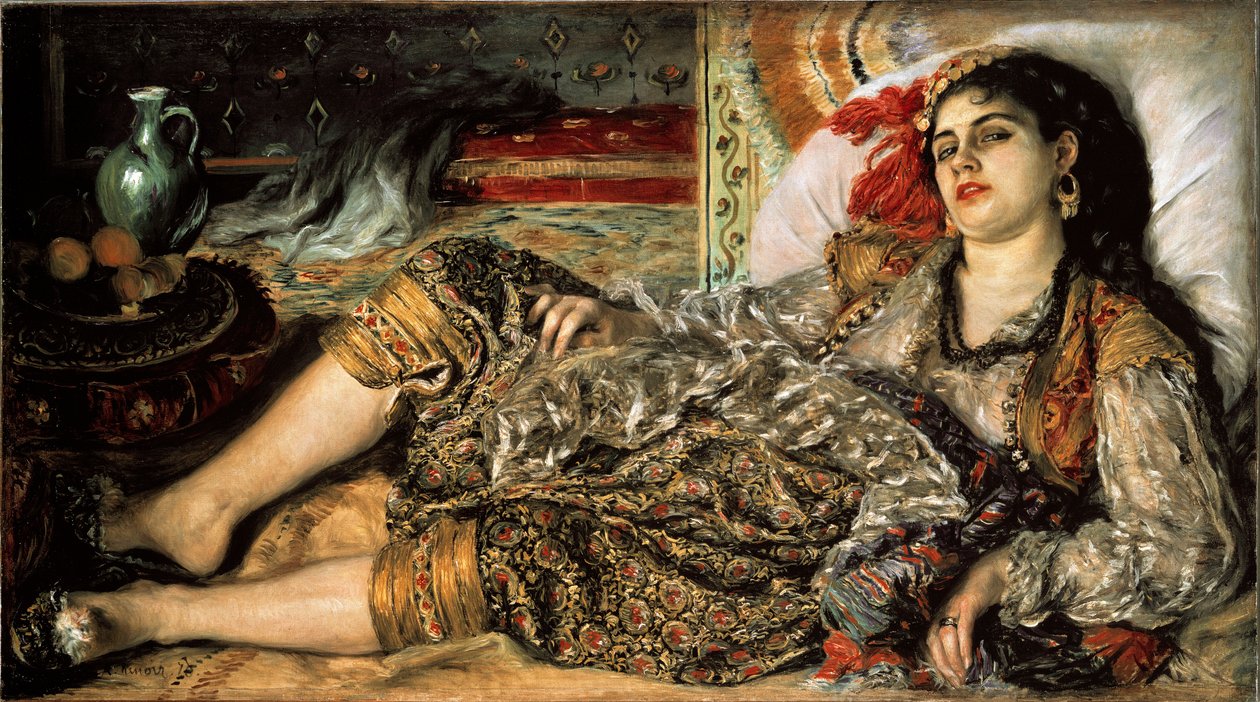 Odalisque by Pierre Auguste Renoir