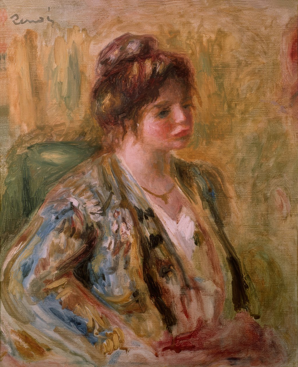 Portrait of a Young Girl by Pierre-Auguste Renoir