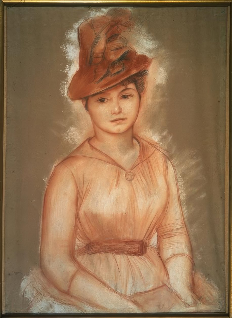 Portrait of a Woman by Pierre-Auguste Renoir
