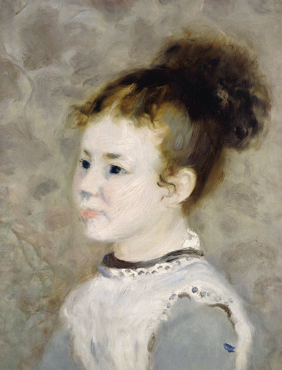 Portrait of Jeanne Sisley by Pierre Auguste Renoir