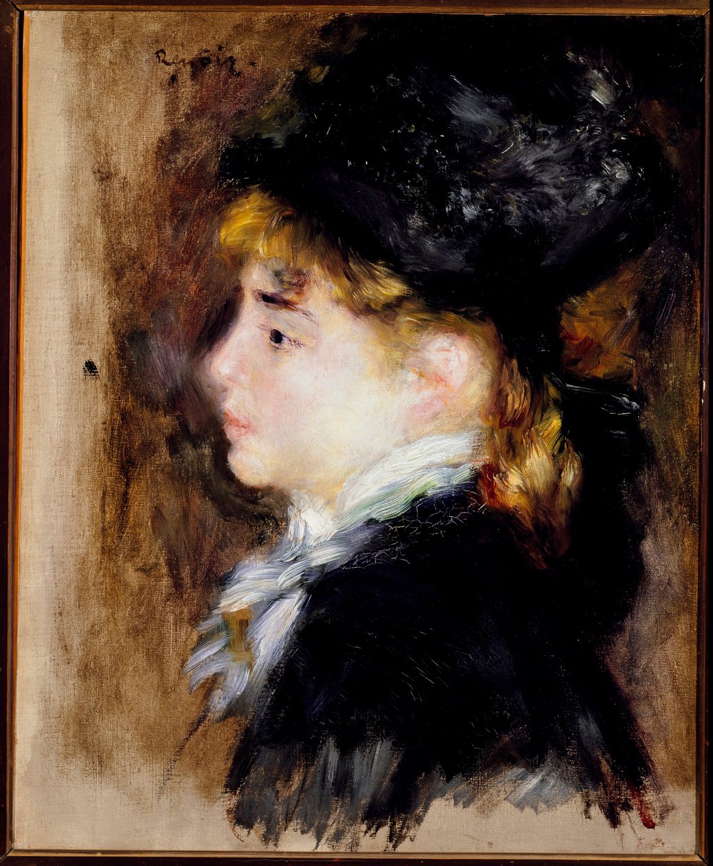 Portrait of Margot by Pierre-Auguste Renoir