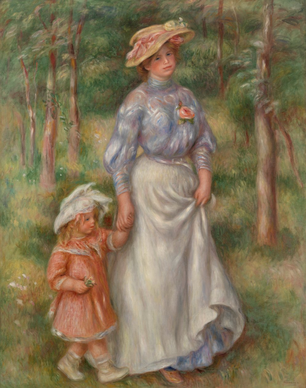 Promenade by Pierre-Auguste Renoir